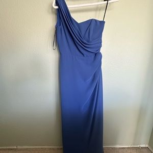 Bridesmaids dress. Brand- aftersix. Color- sailor blue. Size 4